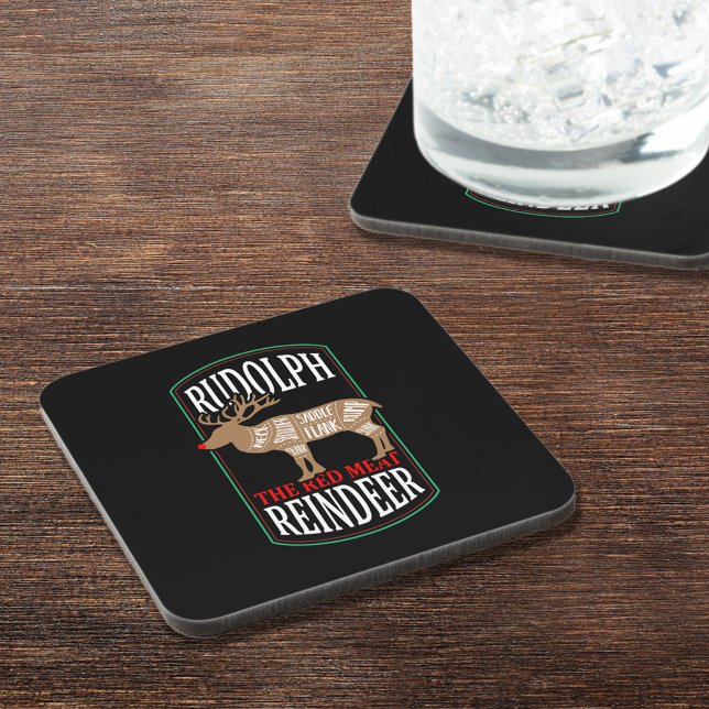 Posavasos Rudolph El Reno De Carne Roja (Subido por el creador)