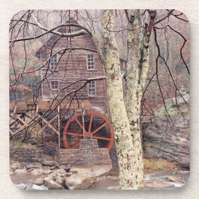 Posavasos Rueda de agua (Frente)