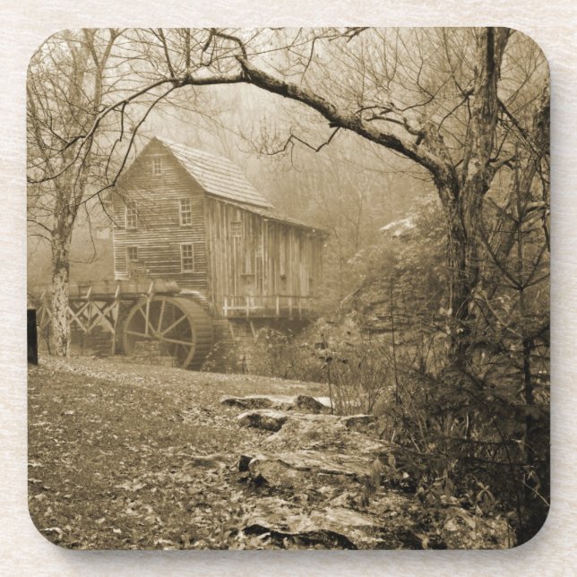 Posavasos Rueda de agua (Frente)