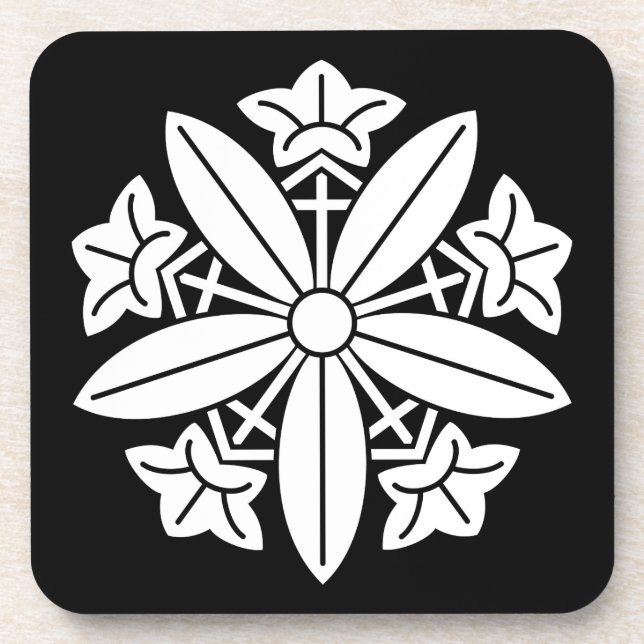 Posavasos Rueda de genciana Kuga (Frente)