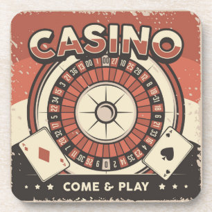 Posavasos Rueda del Casino de Las Vegas