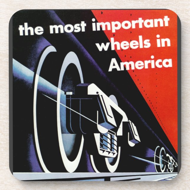 Posavasos Ruedas más importantes en Estados Unidos (Frente)