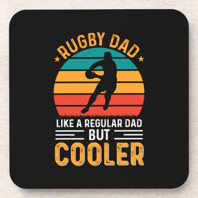 Posavasos Rugby Dad (Frente)