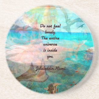 Posavasos Rumi Inspiration Quote Acerca Del Universo