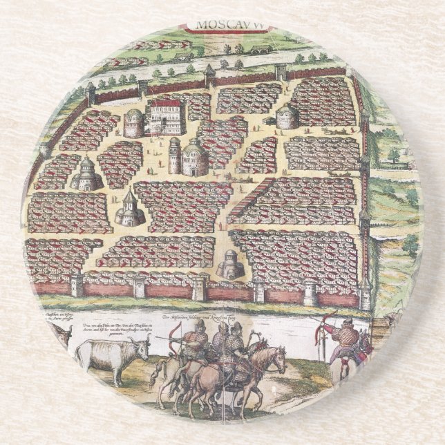 POSAVASOS RUSIA: MOSCÚ, 1591 (Frente)