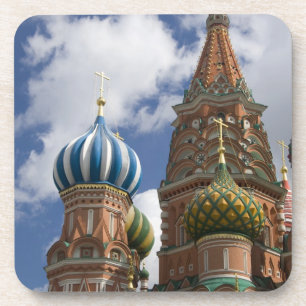 Posavasos Rusia, Moscú, Plaza Roja. St. Basil 4