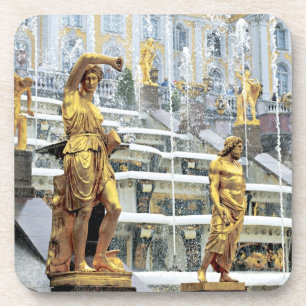 Posavasos Rusia, San Petersburgo, Peterhof, Samson y