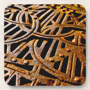Posavasos Rusty Grate