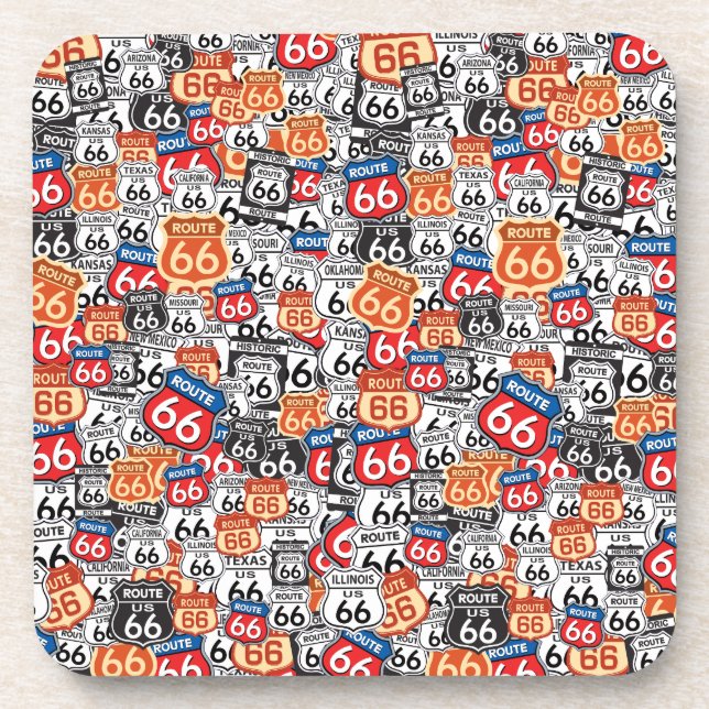 Posavasos Ruta 66 (Frente)