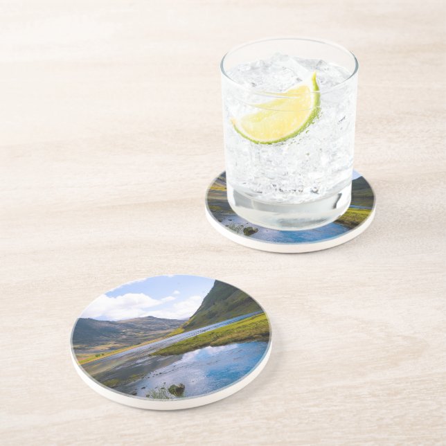 Posavasos sabiduría de la naturaleza, montaña (Lado)