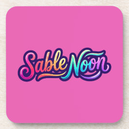Posavasos Sable Noon - Logotipo Básico