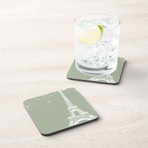 Posavasos Sage Eiffel Tower Cork Coasters