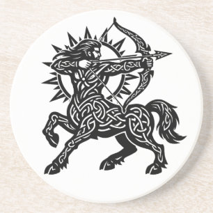 Posavasos Sagitario — El Arquero de BurnsInHell