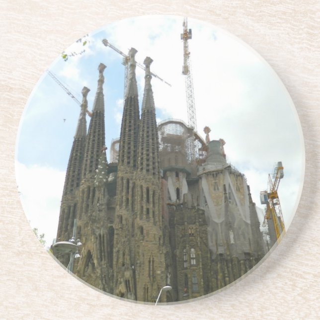 Posavasos Sagrada Familia, Barcelona (Frente)