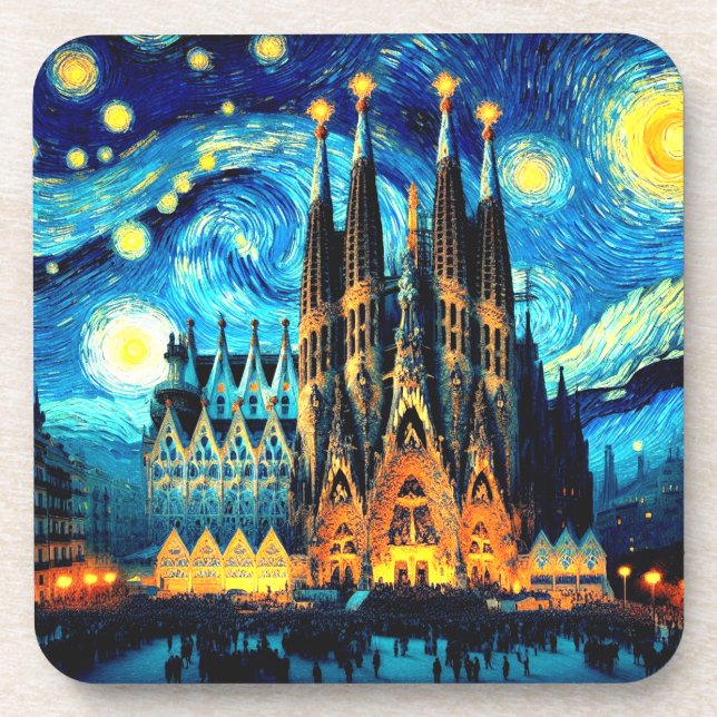 Posavasos Sagrada Familia Barcelona (Frente)