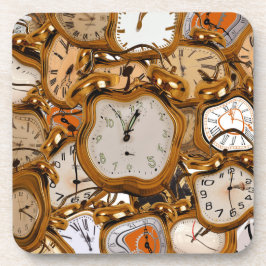 Posavasos Sala de bar del club Watch Clock Time en ejecución