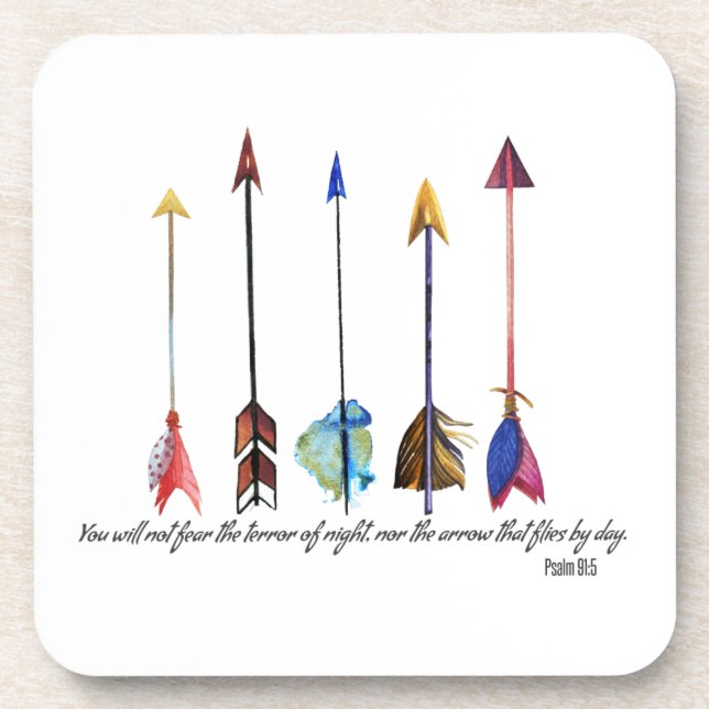 Posavasos Salmo 91 Arrow (Frente)