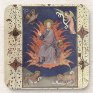 Posavasos Salmos del ms 11060-11061 de la penitencia: Cristo