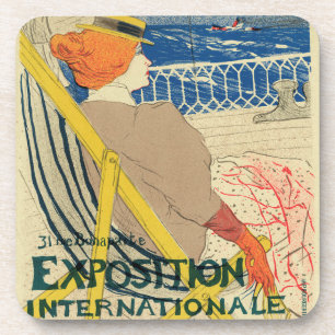 Posavasos Salon des Cents de Toulouse Lautrec, Art Nouveau