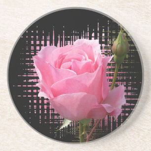 Posavasos salpicadura rosa rosada