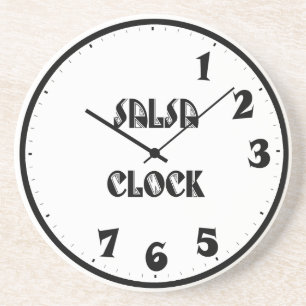 Posavasos SalsaClock