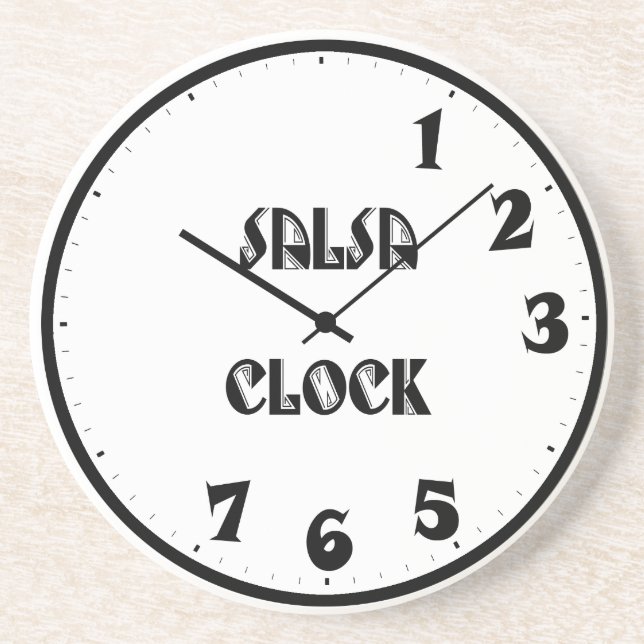 Posavasos SalsaClock (Frente)
