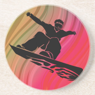 Posavasos Salto de Snowboard
