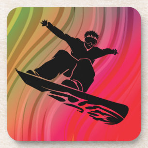 Posavasos Salto de Snowboard