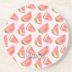 Posavasos Saltos de la sandía de verano