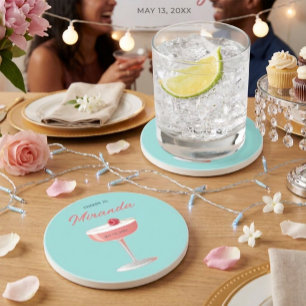 Posavasos Salud por la Fiesta Personalizada de [Nombre]