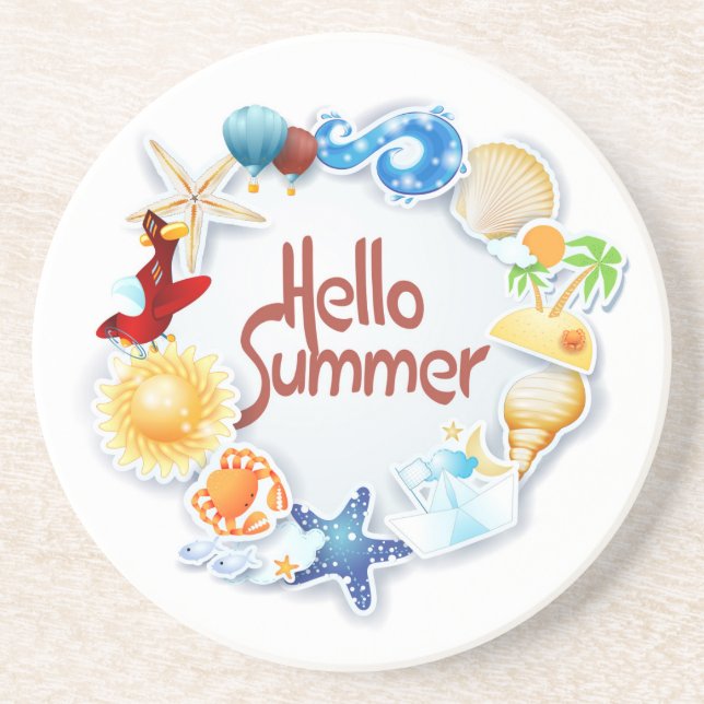 Posavasos Saludo (Frente)