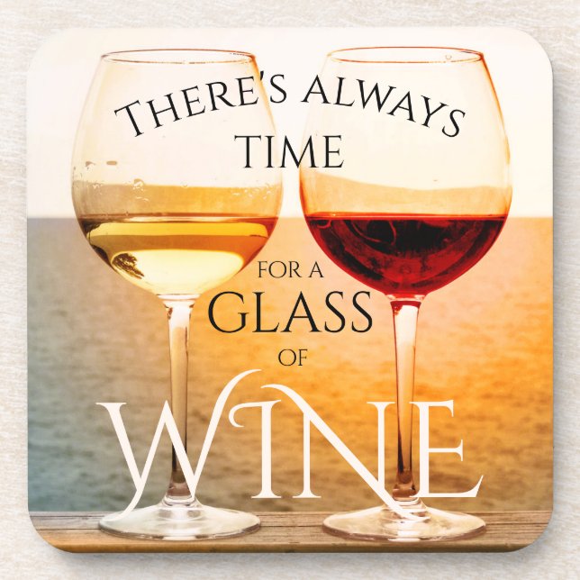 Posavasos Saludos artísticos Castillos de Océano y Vino (Frente)