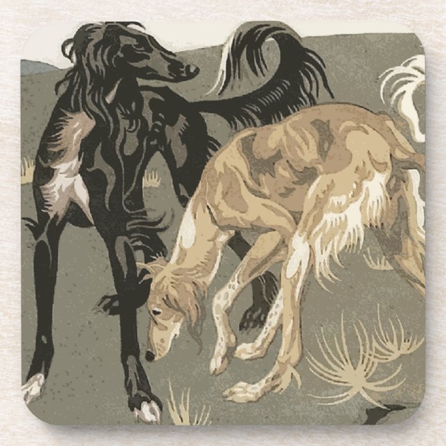 Posavasos Saluki (Frente)