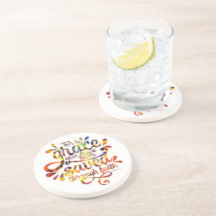Posavasos Salvado por Gracia