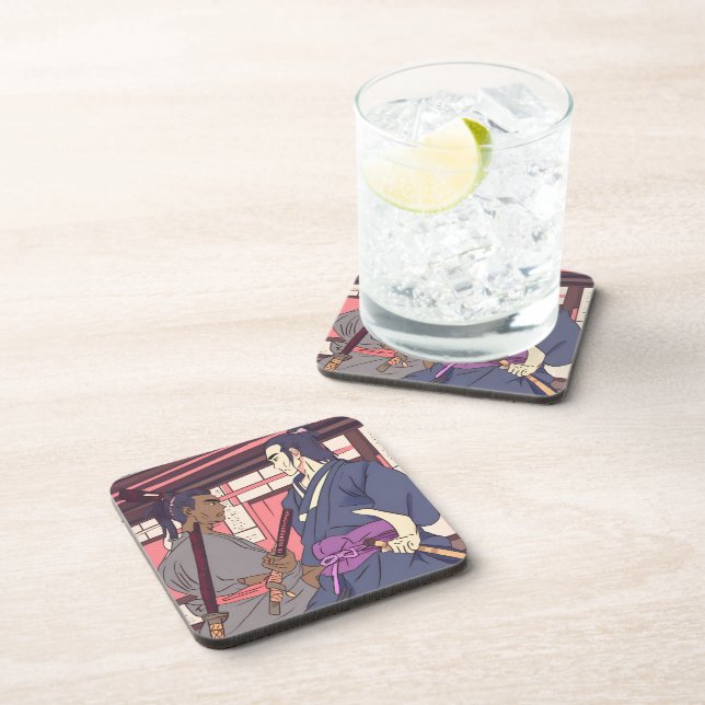 Posavasos samurai (Lado Derecho)