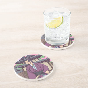 Posavasos samurai