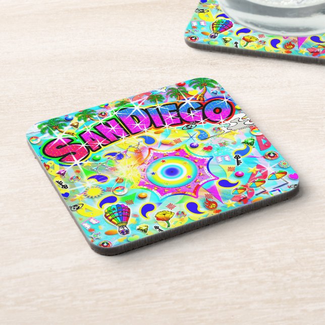 Posavasos San Diego Mystic Dance  (Lado Izquierdo)