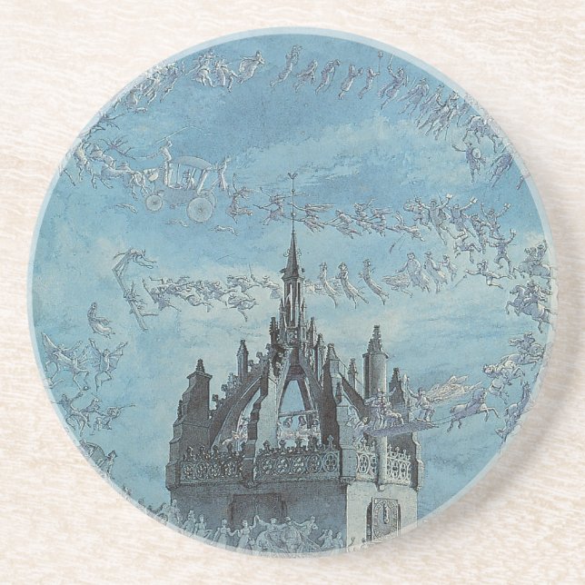 Posavasos San Giles - Sus campanas por Charles Altamont Doyl (Frente)