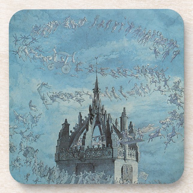 Posavasos San Giles - Sus campanas por Charles Altamont Doyl (Frente)