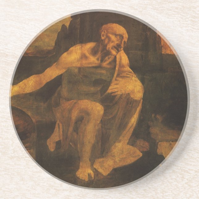 Posavasos San Jerónimo de da Vinci (Frente)