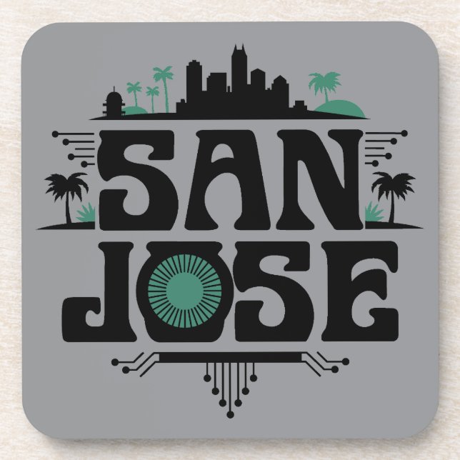 Posavasos San Jose California United States (Frente)