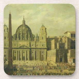 Posavasos San Pedro, Roma, 1630 (aceite en lona)