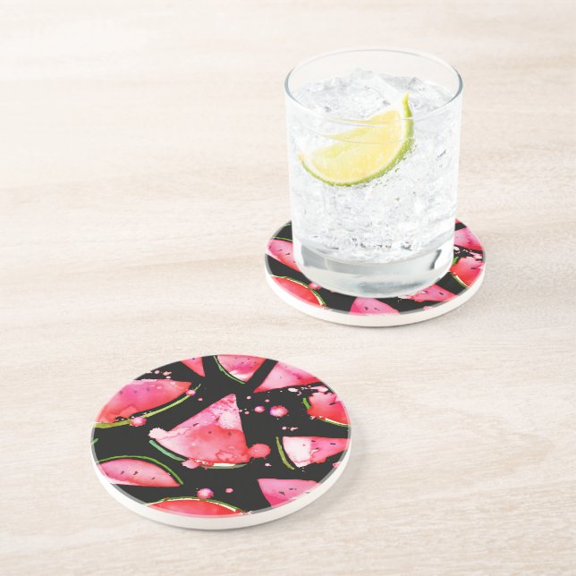 Posavasos sandía acuática 2 (Lado)