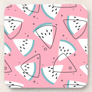 Posavasos Sandías coloridas de la acuarela