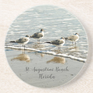 Posavasos Sandpipers en la montaña rusa costera