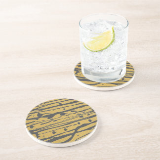 Posavasos Sandstone Abstract Coaster