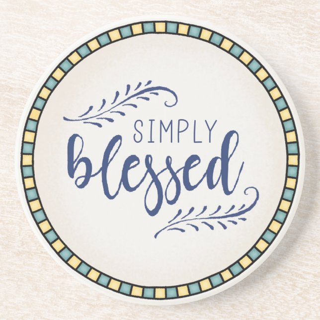 Posavasos Sandstone Coaster (Frente)