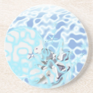 Posavasos Sandstone Coaster Abstract Wind