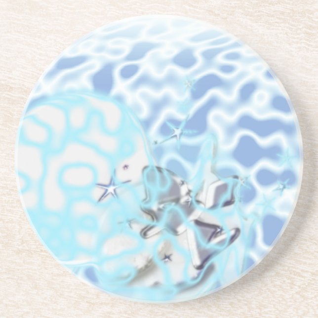 Posavasos Sandstone Coaster Abstract Wind (Frente)