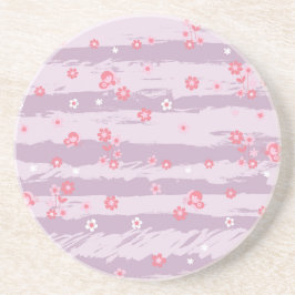 Posavasos Sandstone Coaster – Butterfly Garden